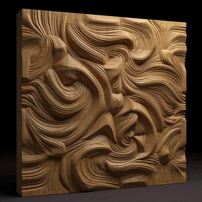 نموذج ثلاثي الأبعاد لآلة CNC 3D Art 